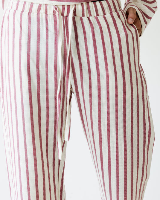 بنطلون باجا سيت عنابي