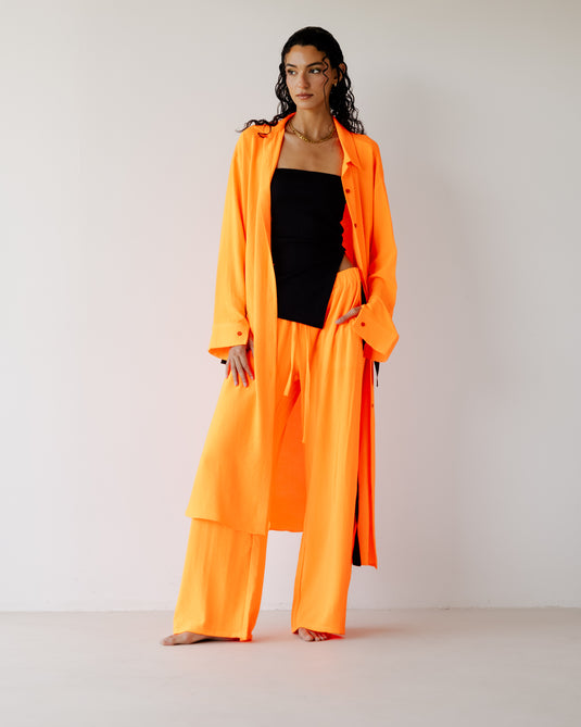 طقم بريزي برتقالي