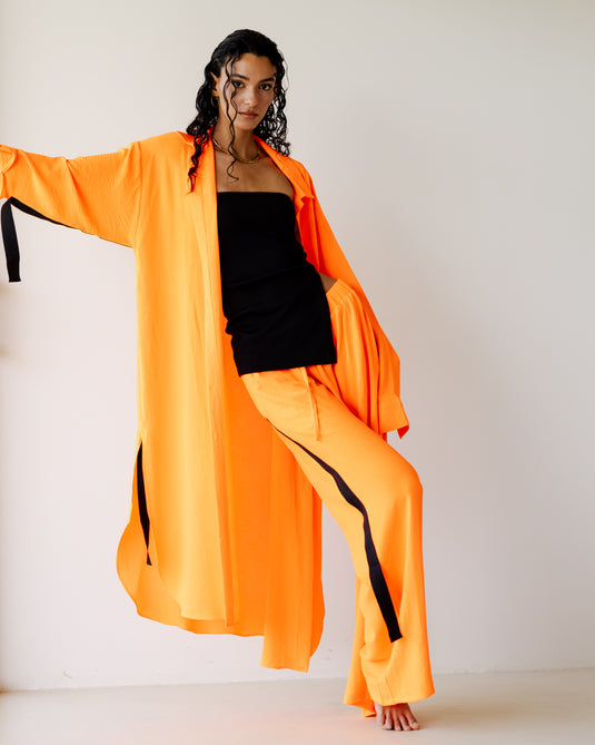 طقم بريزي برتقالي