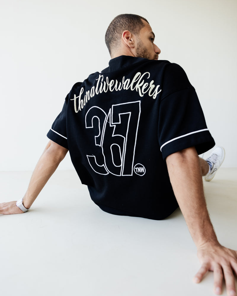 تحميل الصورة في عارض المعرض, قميص بيسبول اسود
