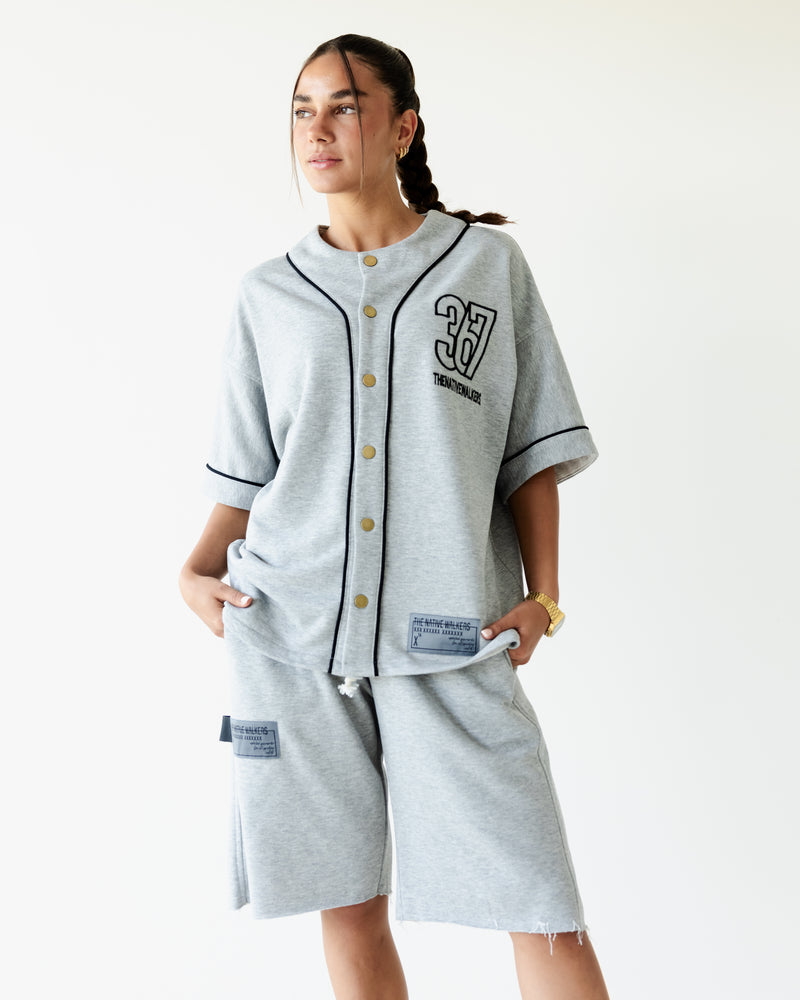 تحميل الصورة في عارض المعرض, قميص بيسبول رصاصي
