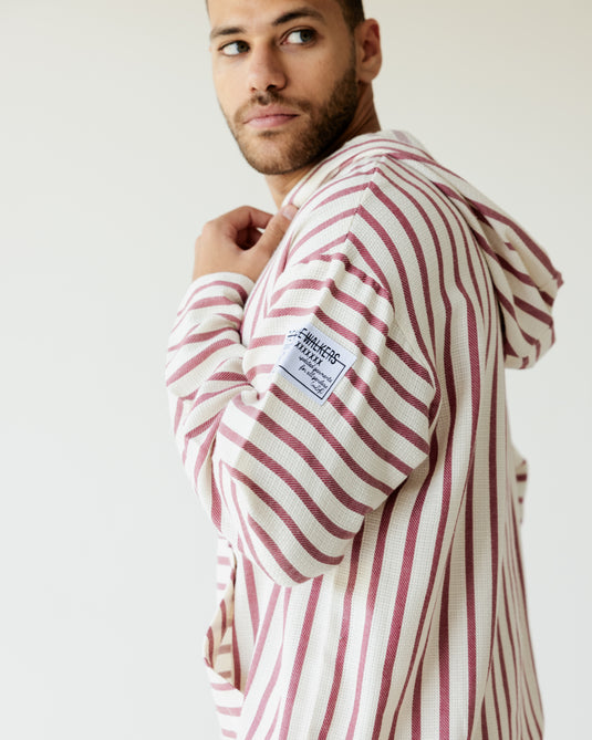 قميص باجا سيت عنابي