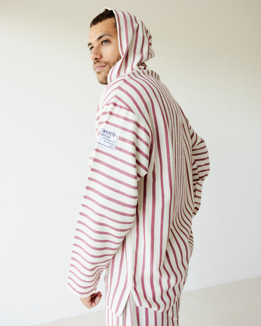 قميص باجا سيت عنابي