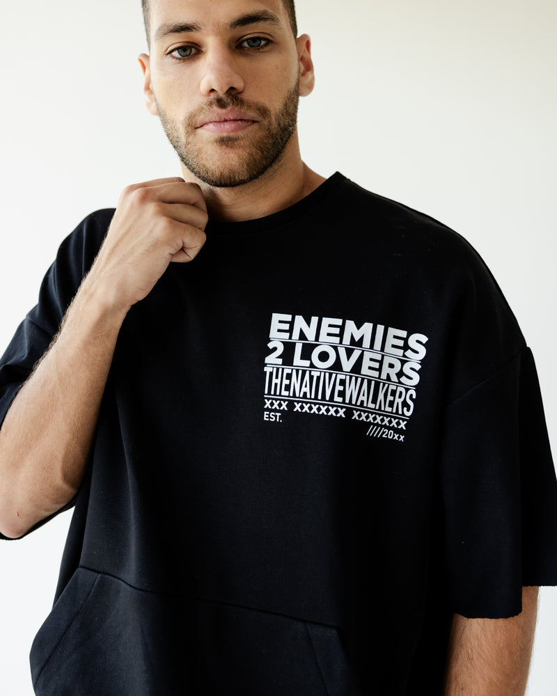 تحميل الصورة في عارض المعرض, تيشيرت كانغرو اسود
