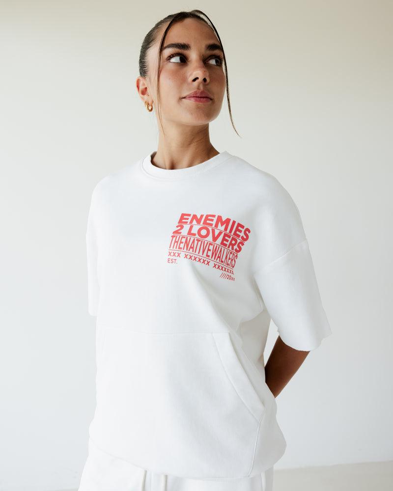 تحميل الصورة في عارض المعرض, تيشيرت كانغارو ابيض
