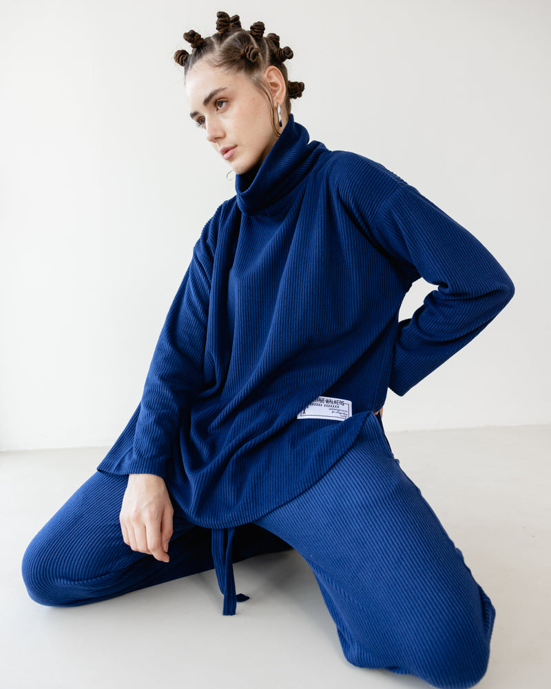 تحميل الصورة في عارض المعرض, قميص مخملي أزرق
