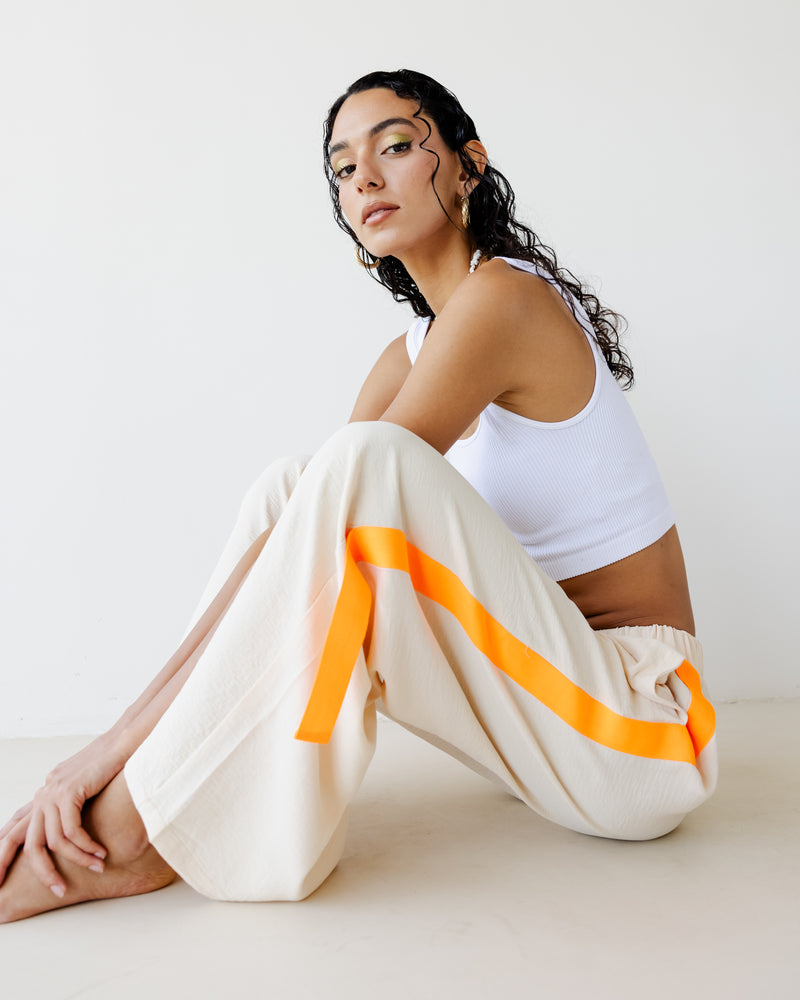 تحميل الصورة في عارض المعرض, بنطلون بريزي بيج
