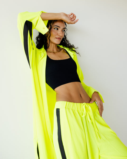 طقم بريزي أصفر