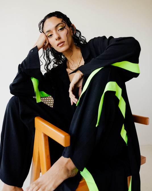 طقم بريزي اسود