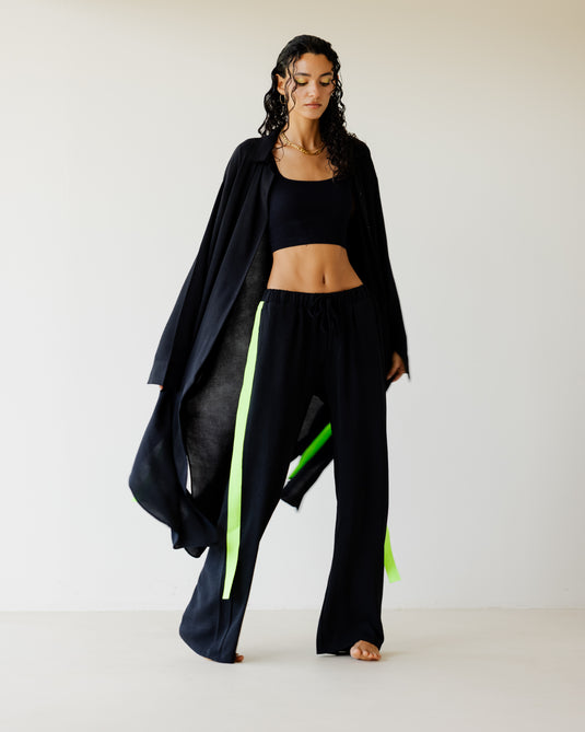 طقم بريزي اسود