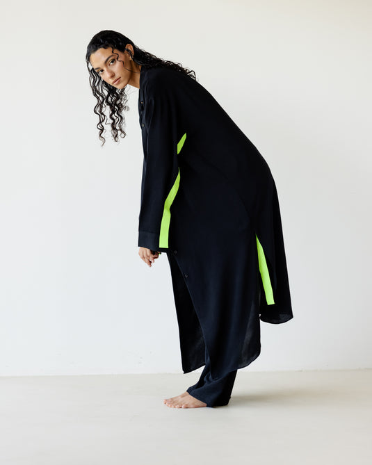 طقم بريزي اسود