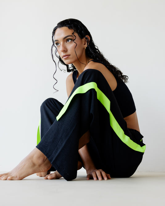 بنطلون بريزي اسود