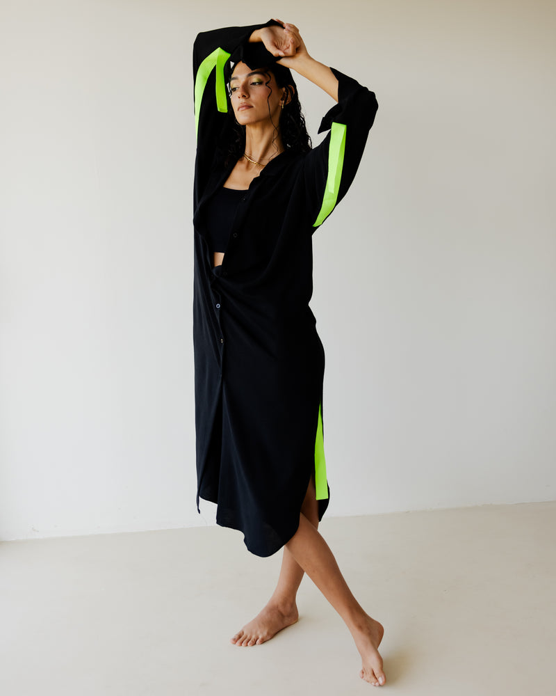 تحميل الصورة في عارض المعرض, قميص بريزي اسود
